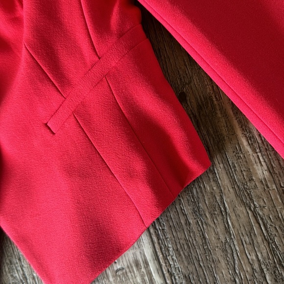 RACHEL, 🌟Rachel Roy WOMEN 🌟BEAUTIFUL RED🌟 BLAZER, SIZE 0 - Picture 6 of 13